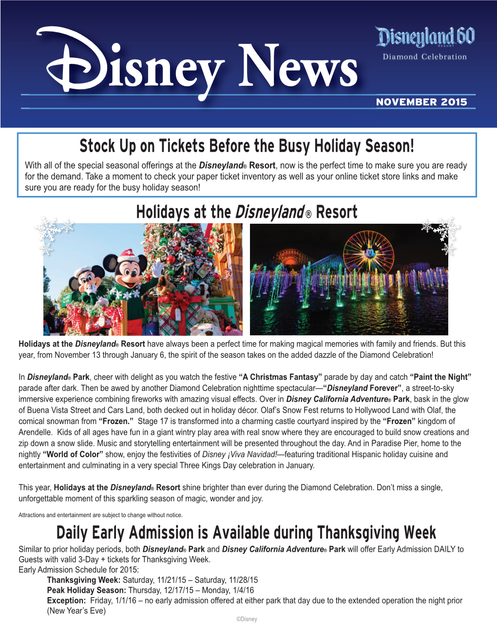 SO60273 November SCTS DLR Disney News Art.Eps