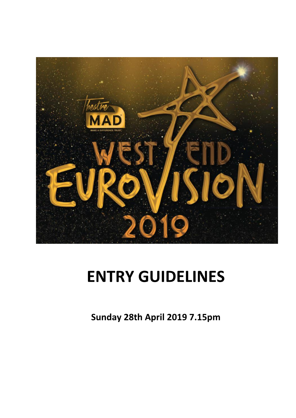 Entry Guidelines