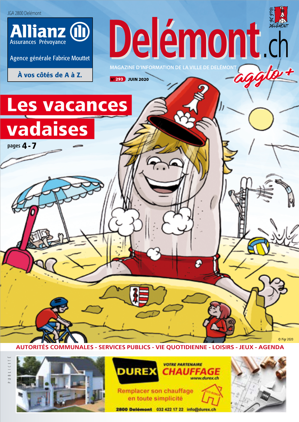 Les Vacances Vadaises Pages 4 - 7