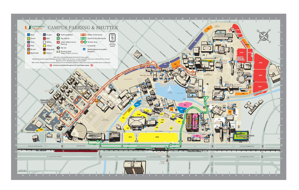 CG Campus Map Parking-Accessibility FEB2017