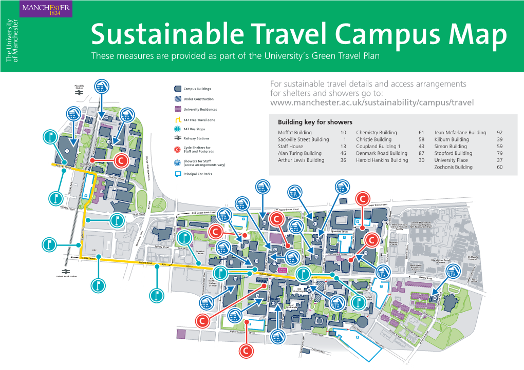 These Measures Are Provided As Part of the University's Green Travel Plan