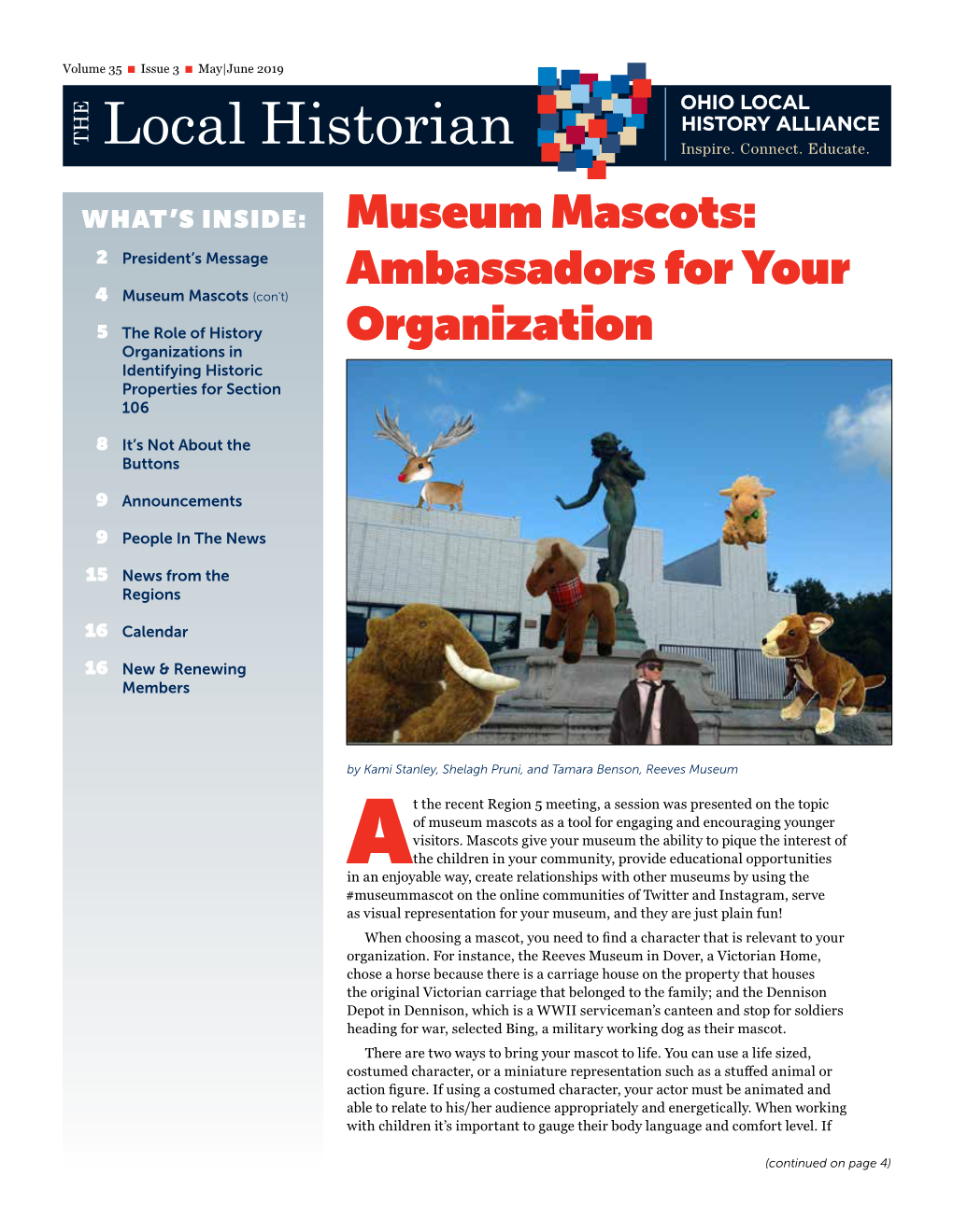 Museum Mascots