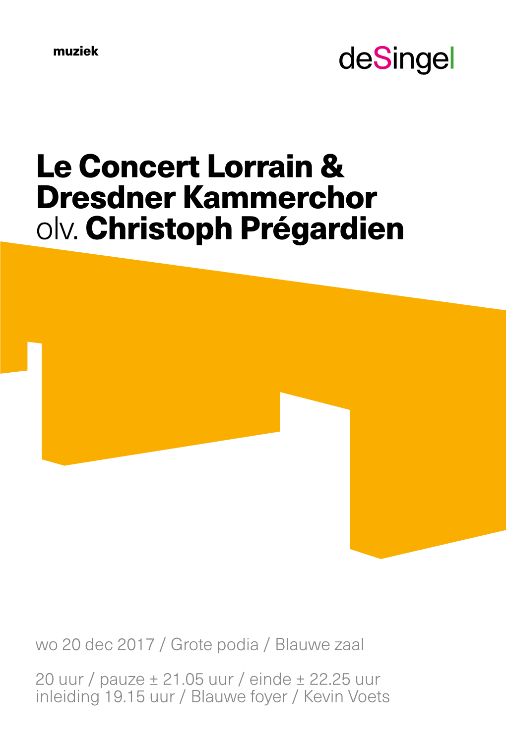 Le Concert Lorrain & Dresdner Kammerchor Olv. Christoph