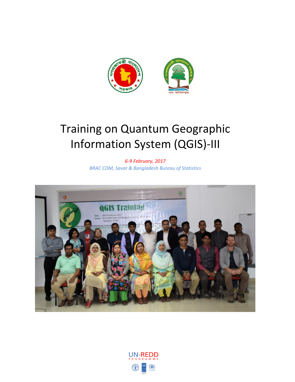 Training on Quantum Geographic Information System (QGIS)-III