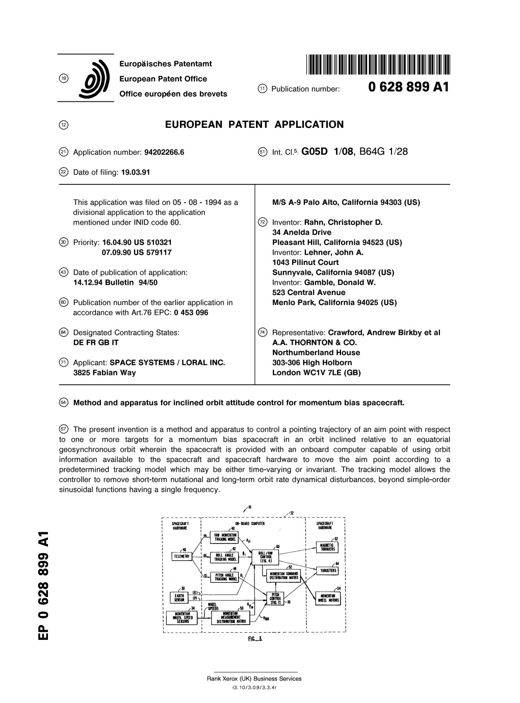 Method and Apparatus for Inclined Orbit Attitude Control for Momentum Bias Spacecraft