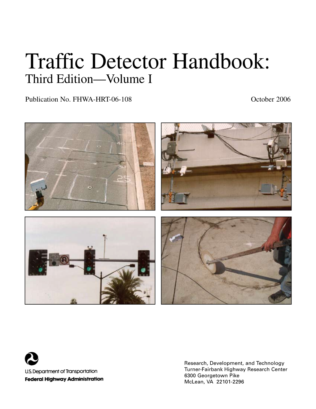 Traffic Detector Handbook: Third Edition—Volume I