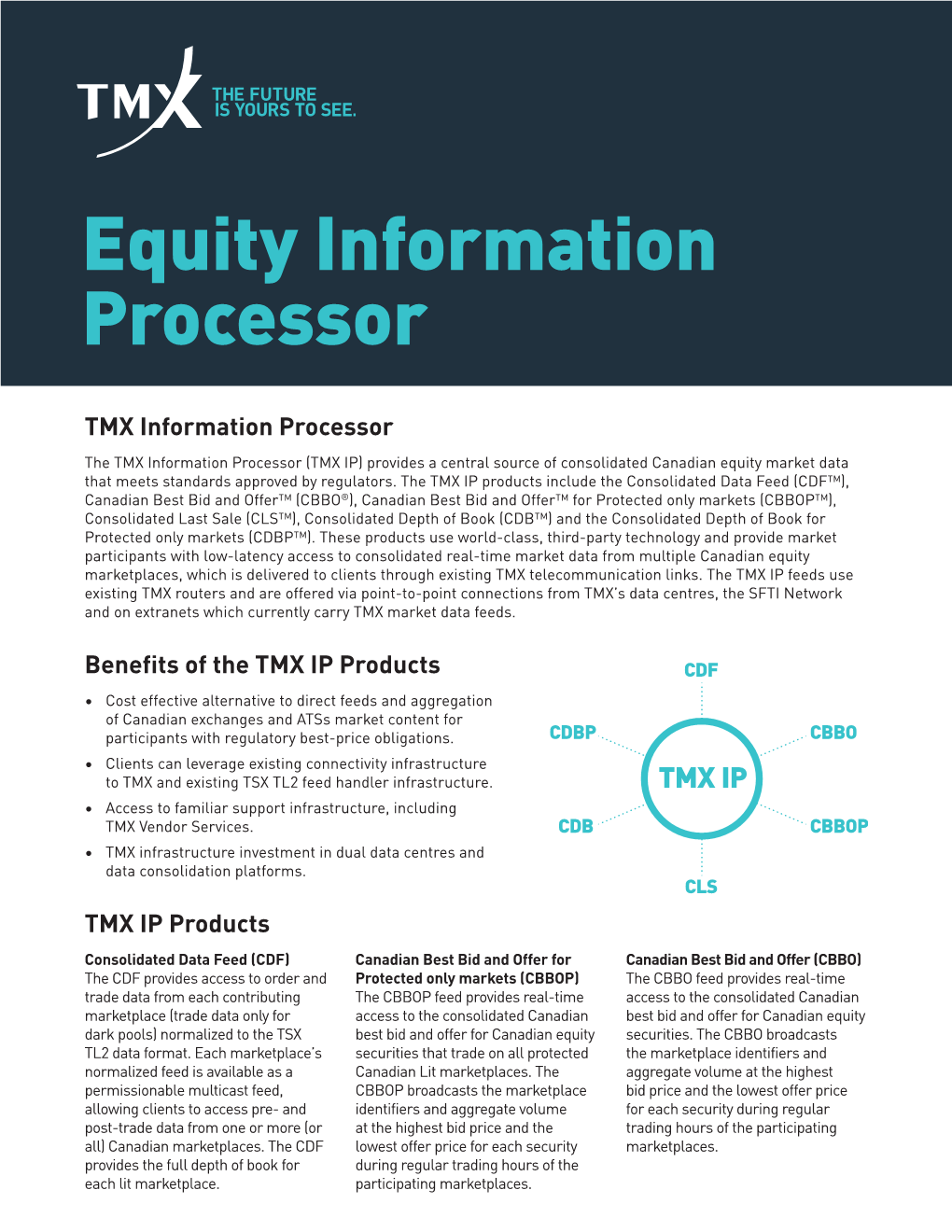 Equity Information Processor