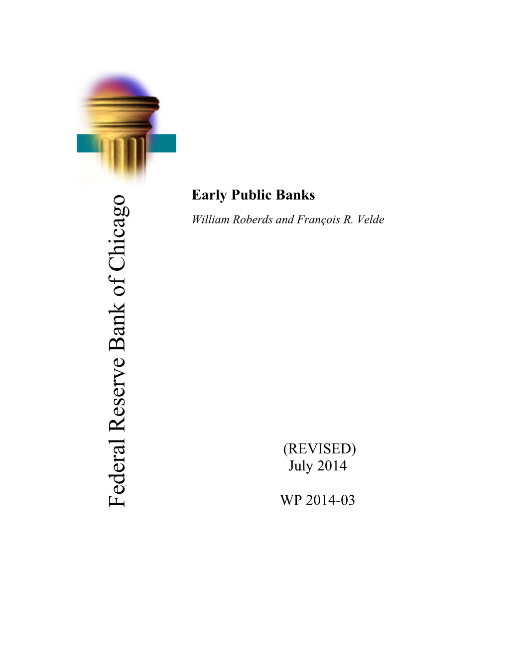 Early Public Banks;