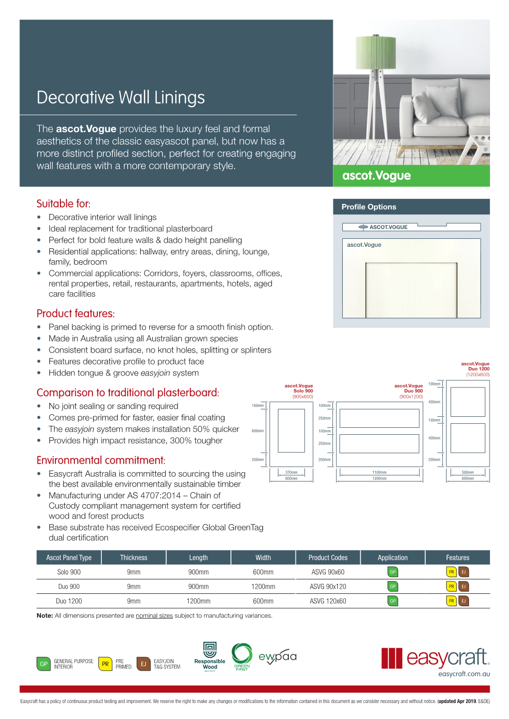 VIEW PRODUCT Fact Sheet