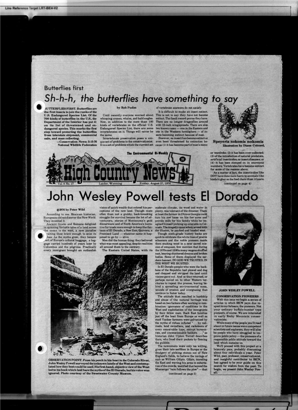 High Country News Vol. 8.17, Aug. 27, 1976