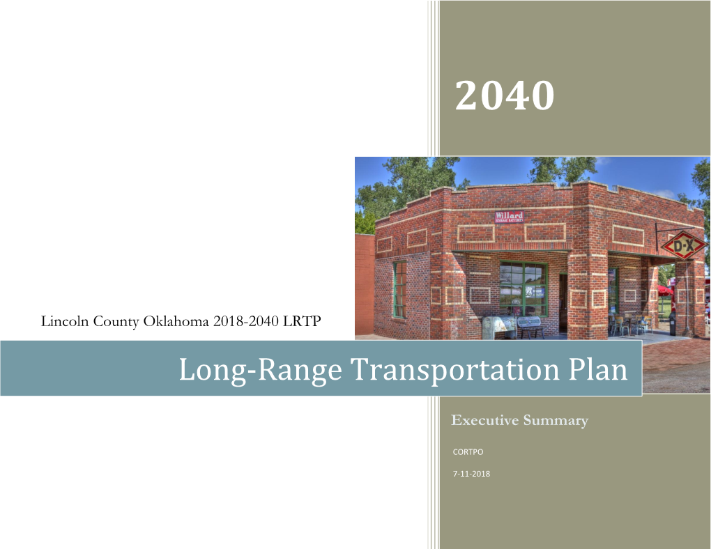 Long-Range Transportation Plan