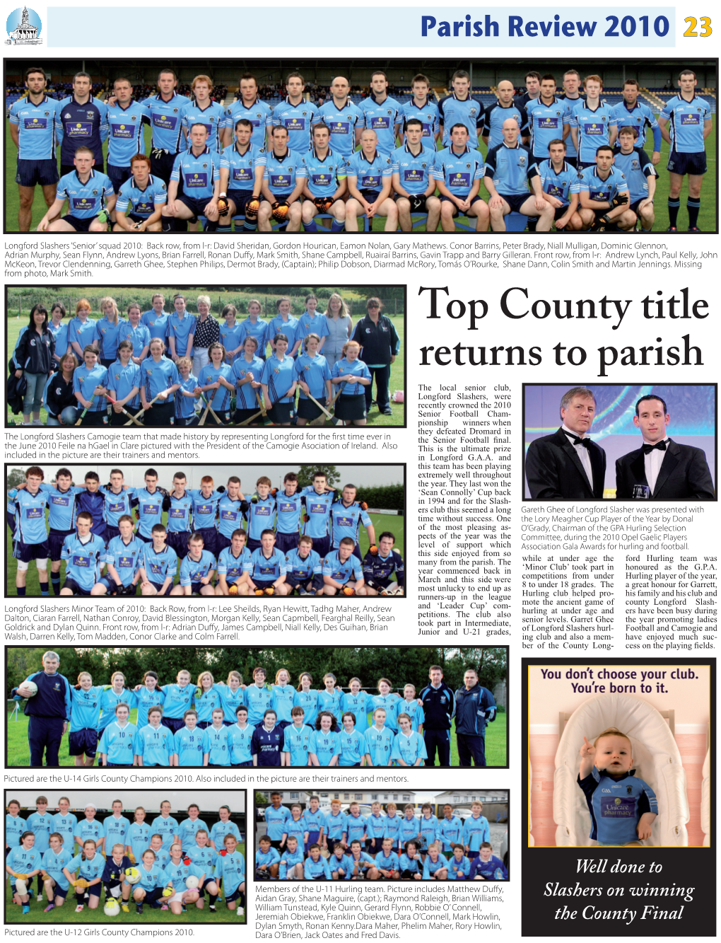 Top County Title Returns to Parish