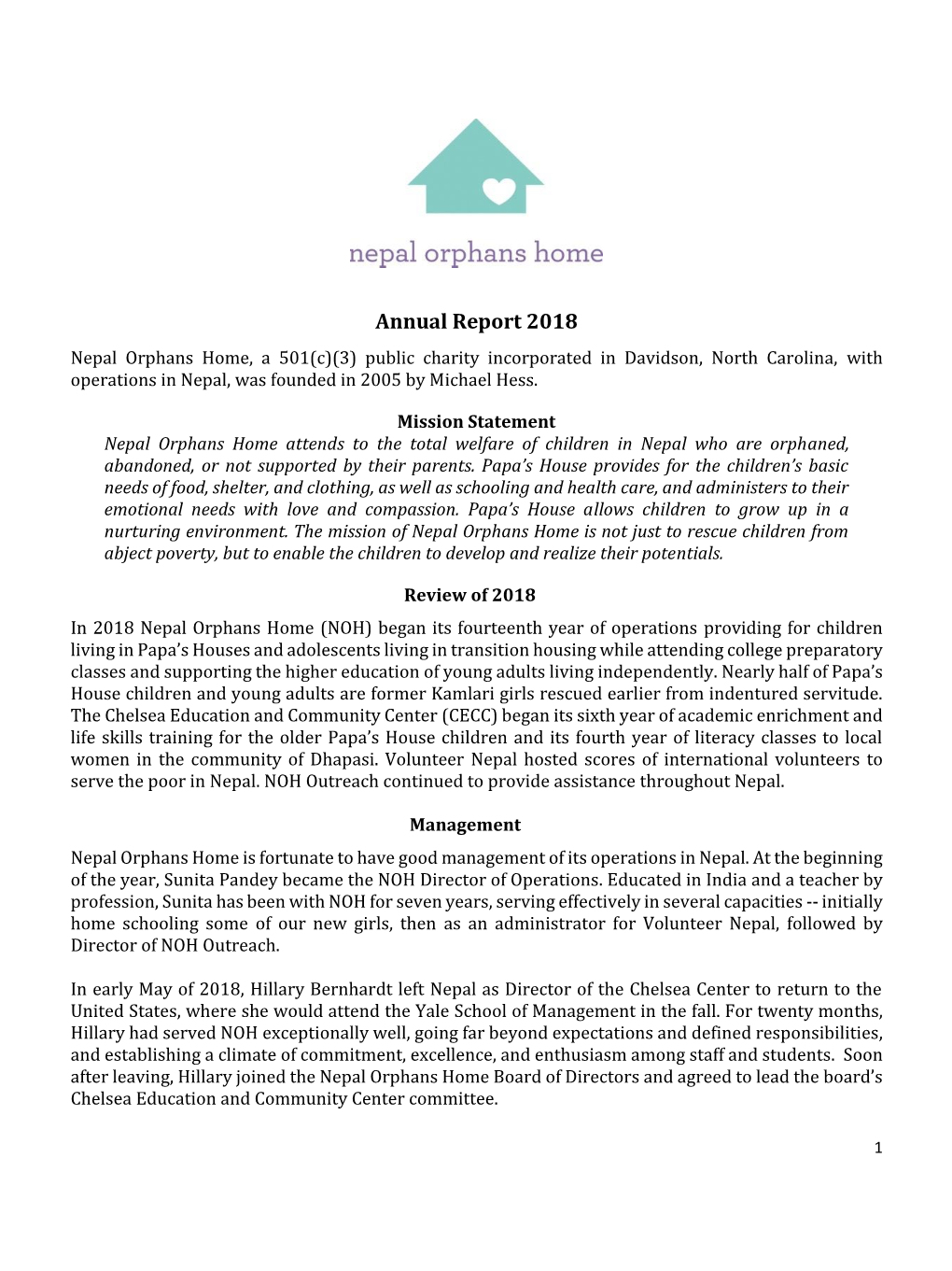 Annual Report 2018