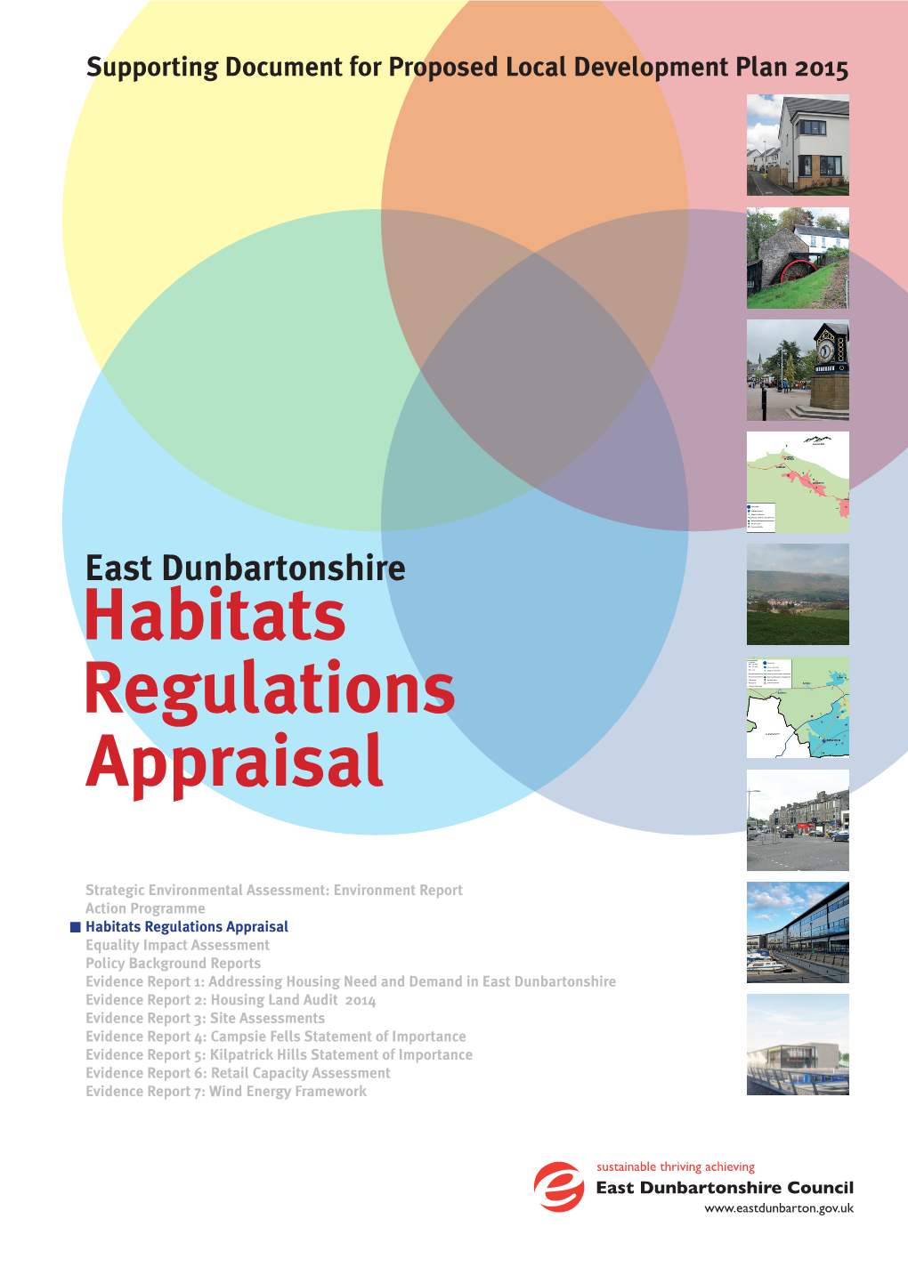 Habitats Regulation Appraisal