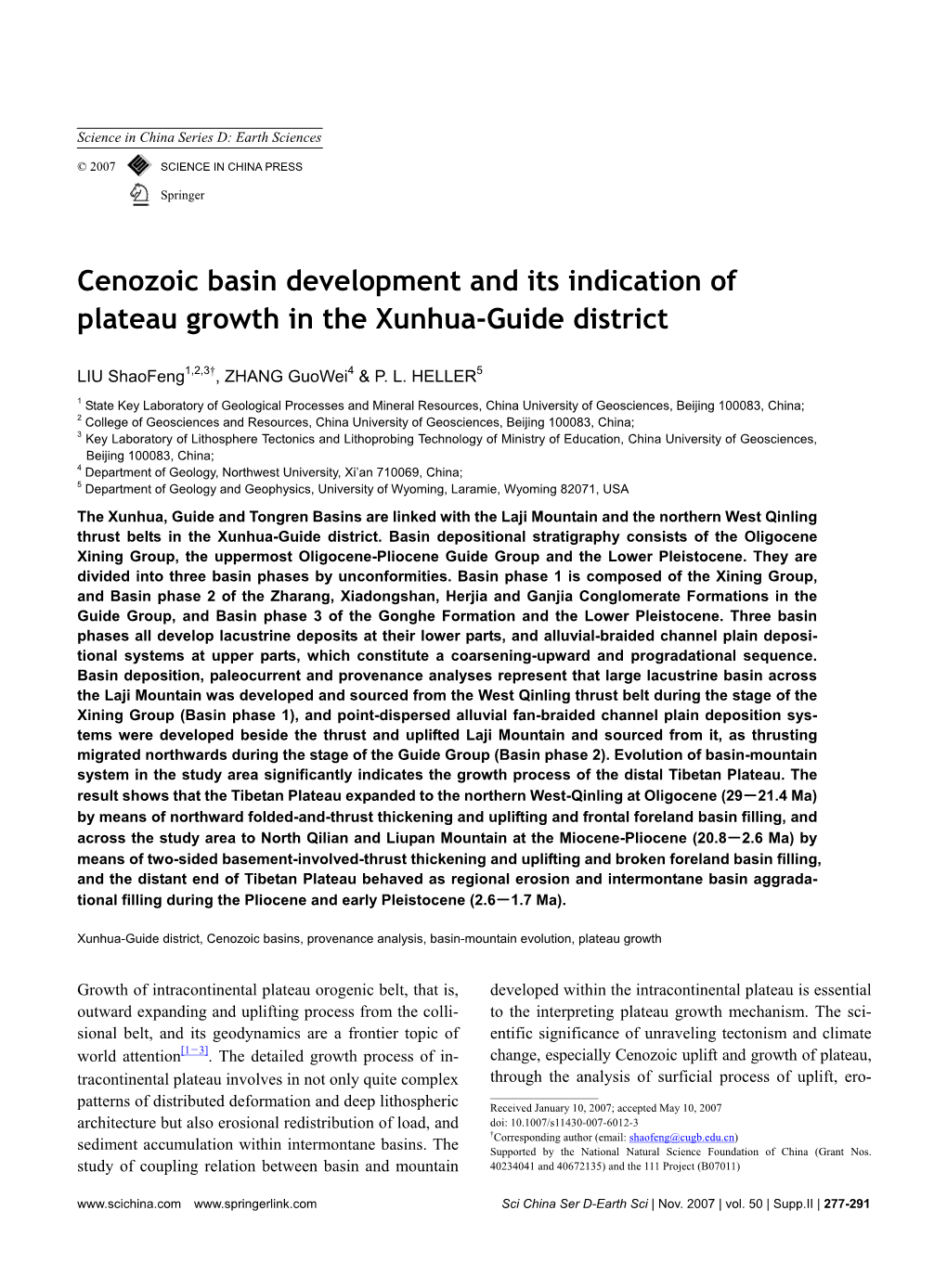 A Study of Scale Effect on Specific Sediment Yield in the Loess Plateau