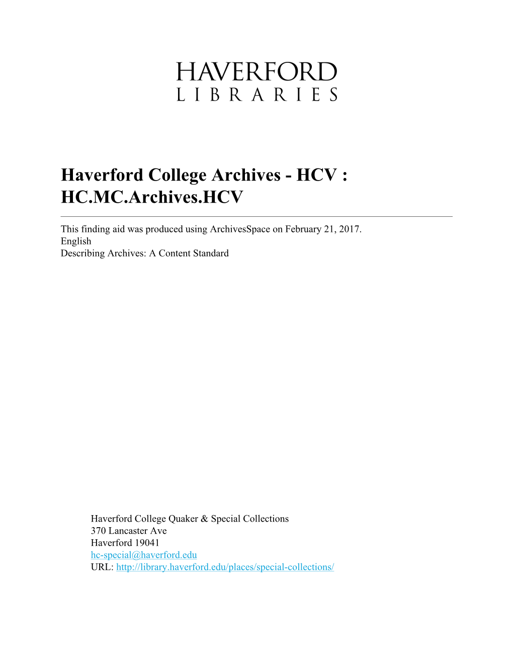 HC.MC.Archives.HCV