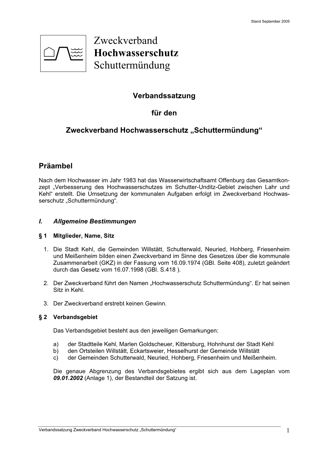 Zweckverband Hochwasserschutz Schuttermündung