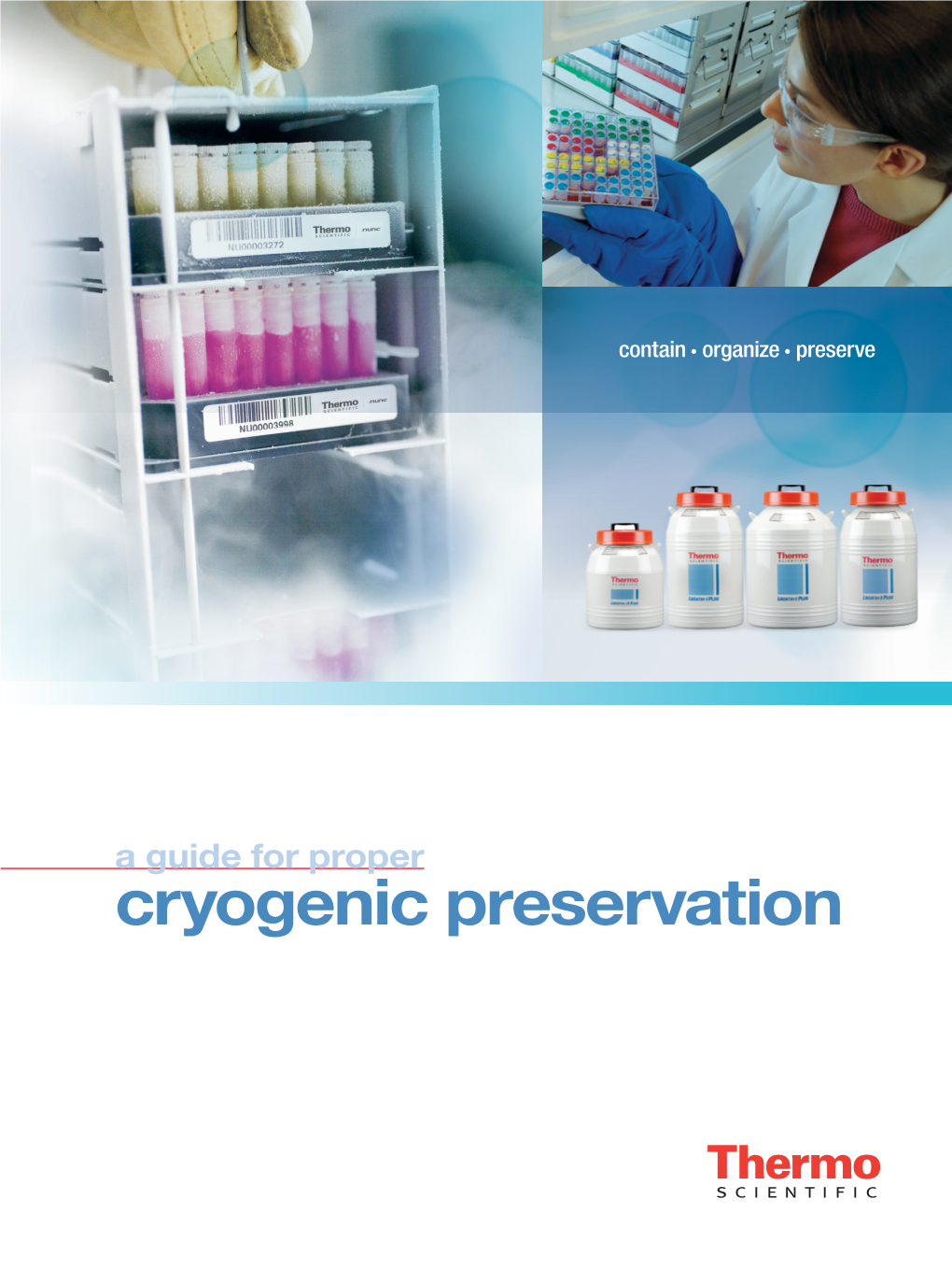 Cryopreservation Manual