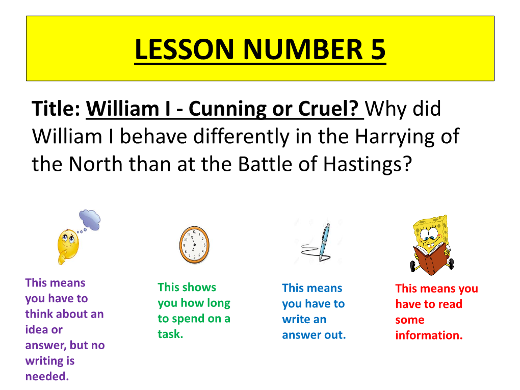 Lesson Number 4