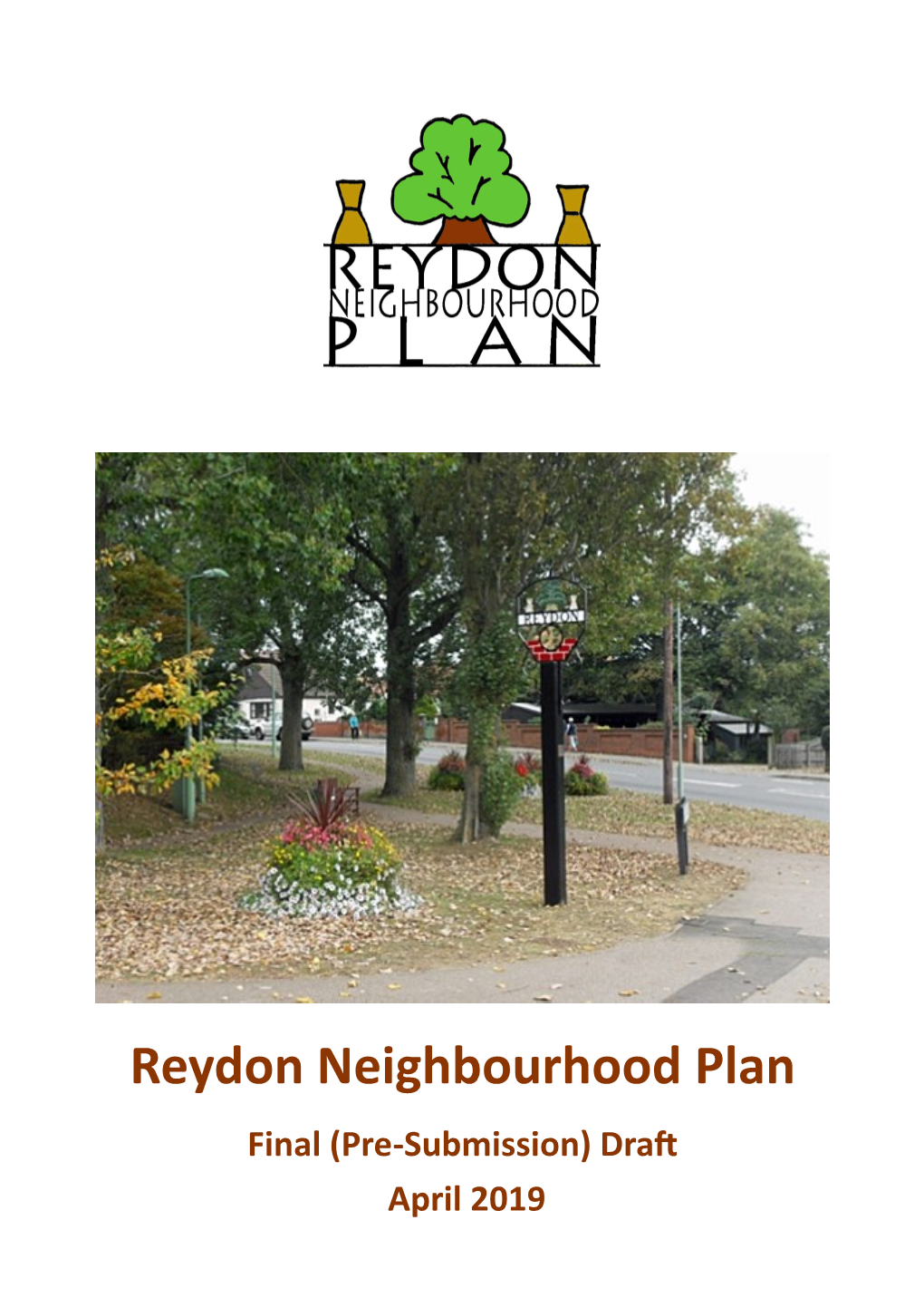 Reydon Neighbourhood Plan Final (Pre-Submission) Draft April 2019