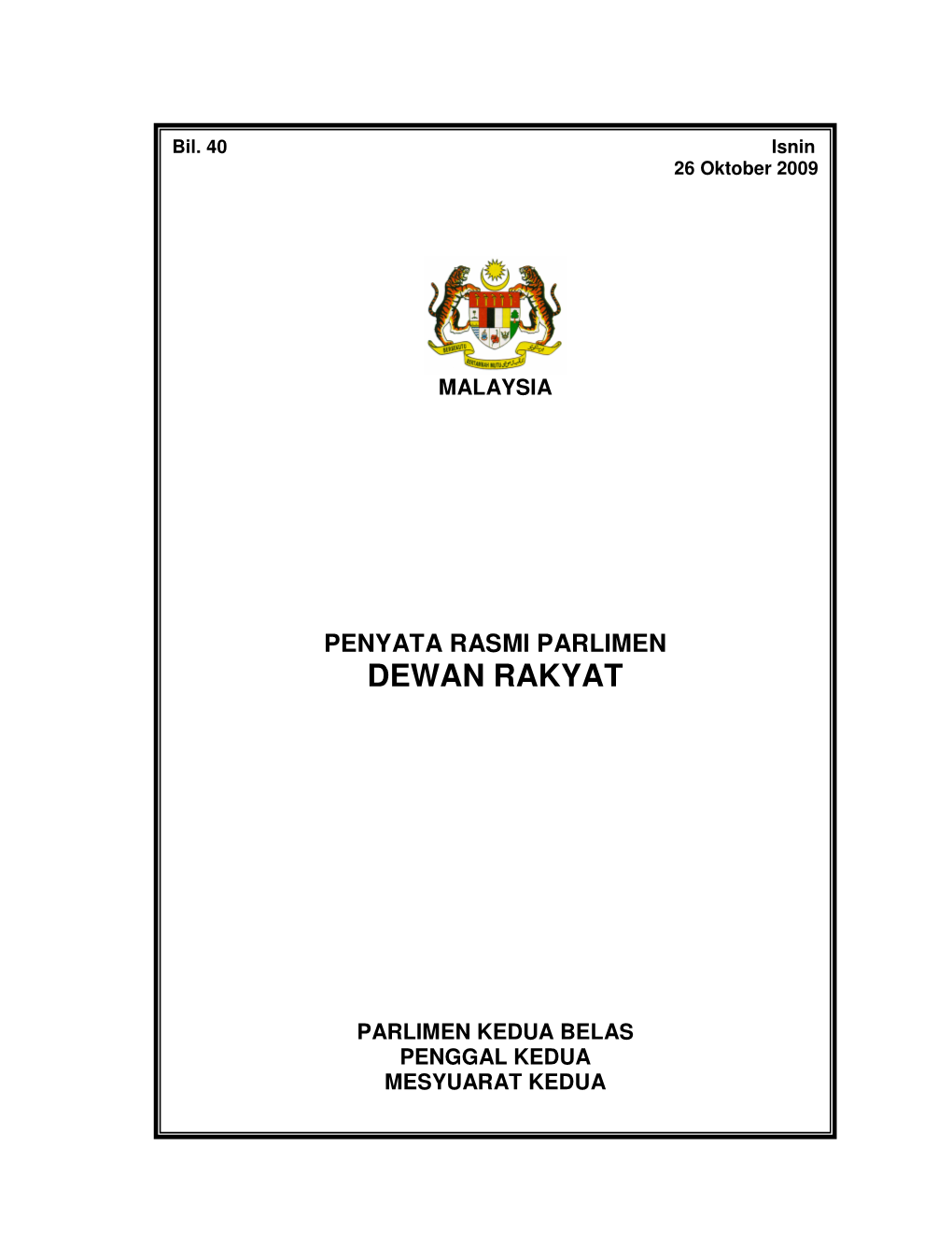 Dewan Rakyat