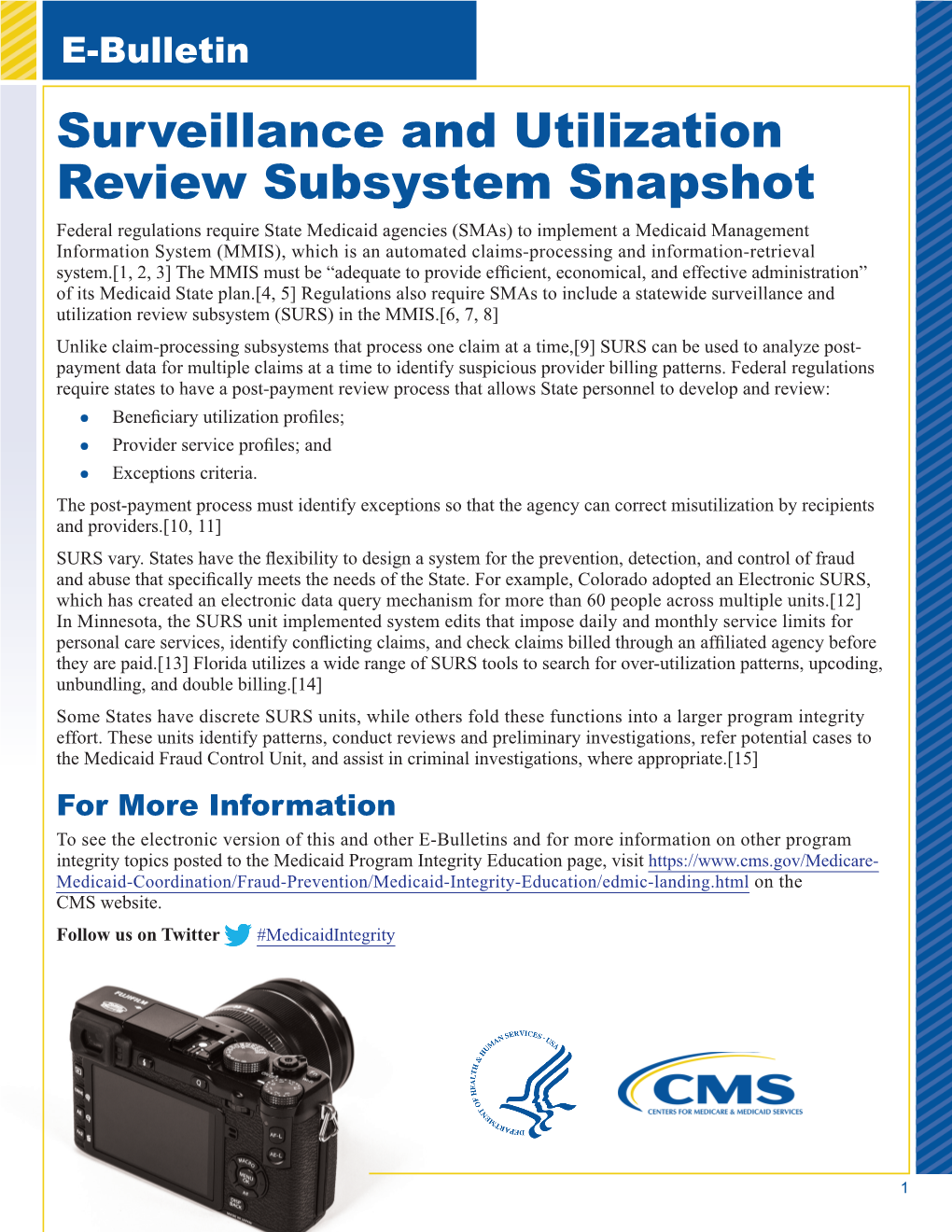 Surveillance and Utilization Review Subsystem Snapshot