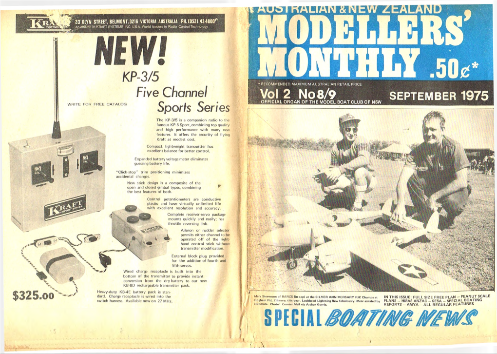 Modellers Monthly September 1975