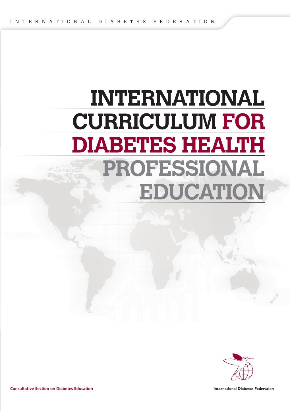 Cccinternational Ccccurriculum for Diabetes Health Professional Education