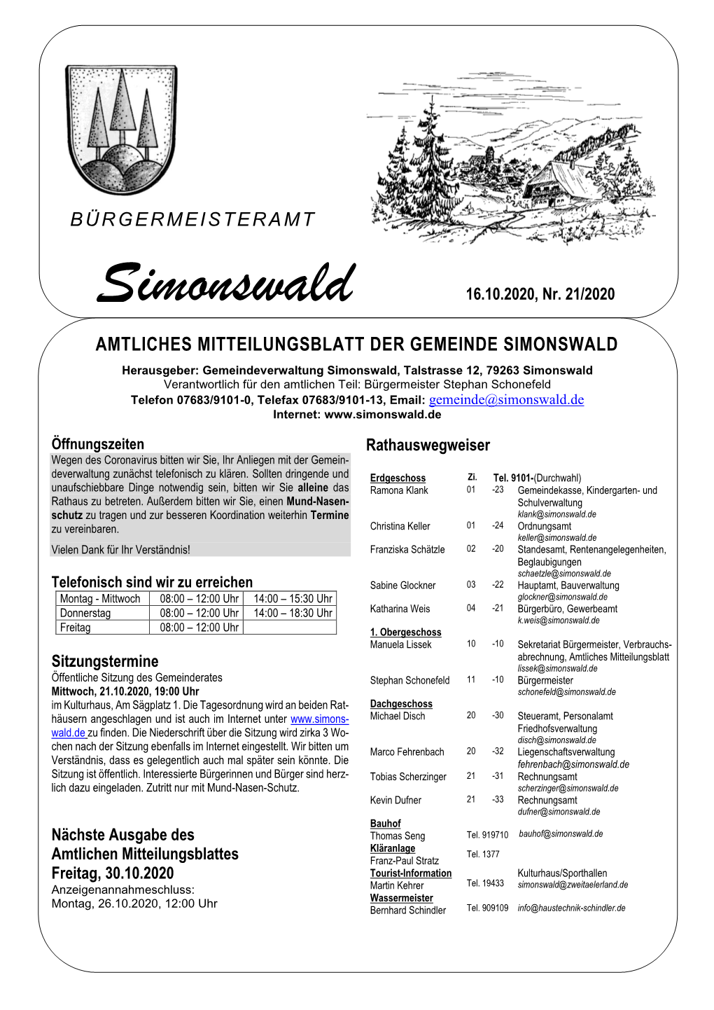 Nr. 21/2020 Vom 16.10.2020 (PDF)