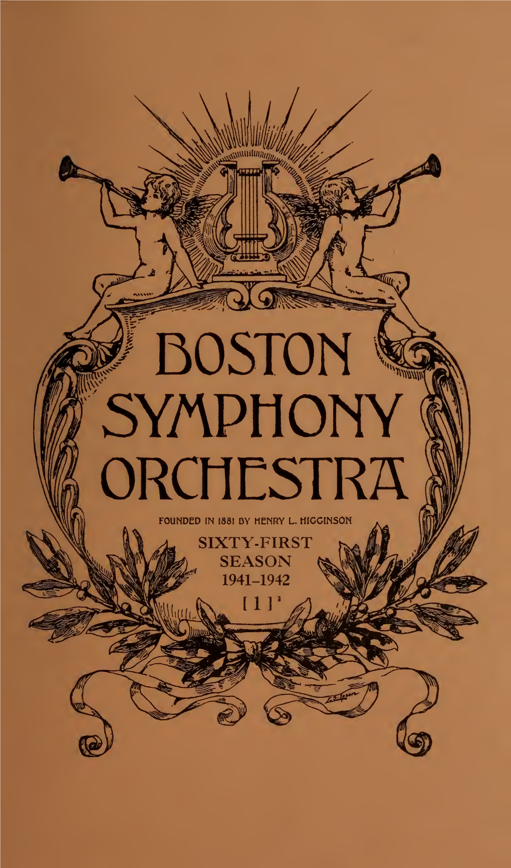 Boston Symphony Orchestra Concert Programs, Season 61,1941-1942, Subscription