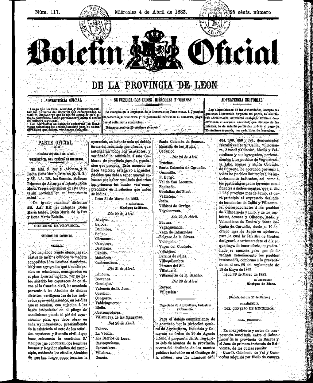 De La Provincia De Leon