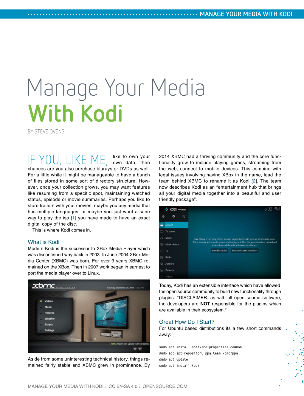 Manage Your Media with Kodi