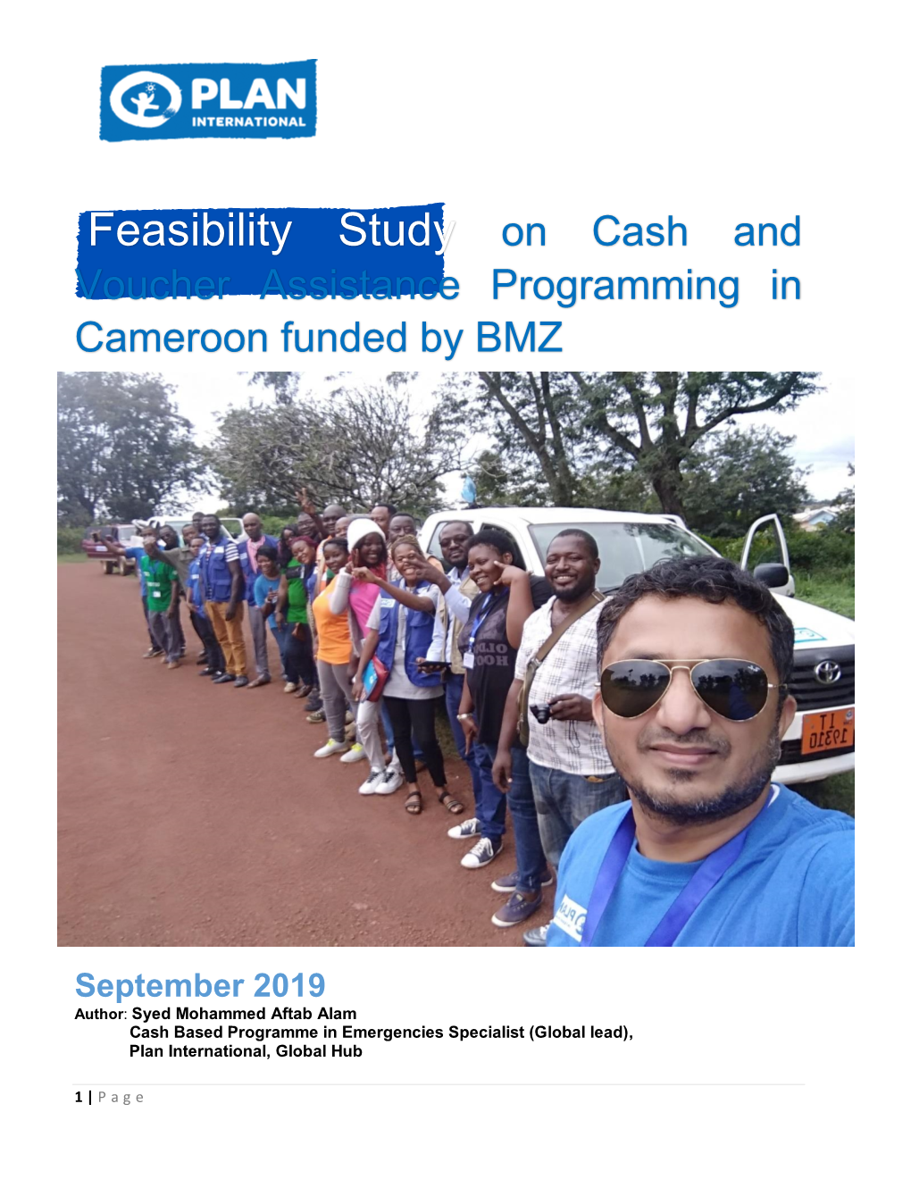 Feasibility Study on Cash and Voucher Assistance Programming in Cameroon Funded by BMZ