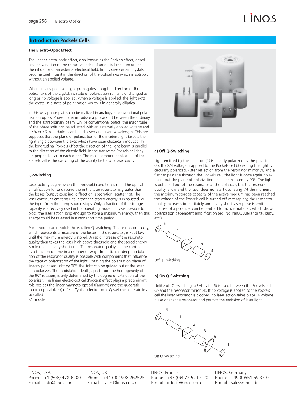 Introduction Pockels Cells