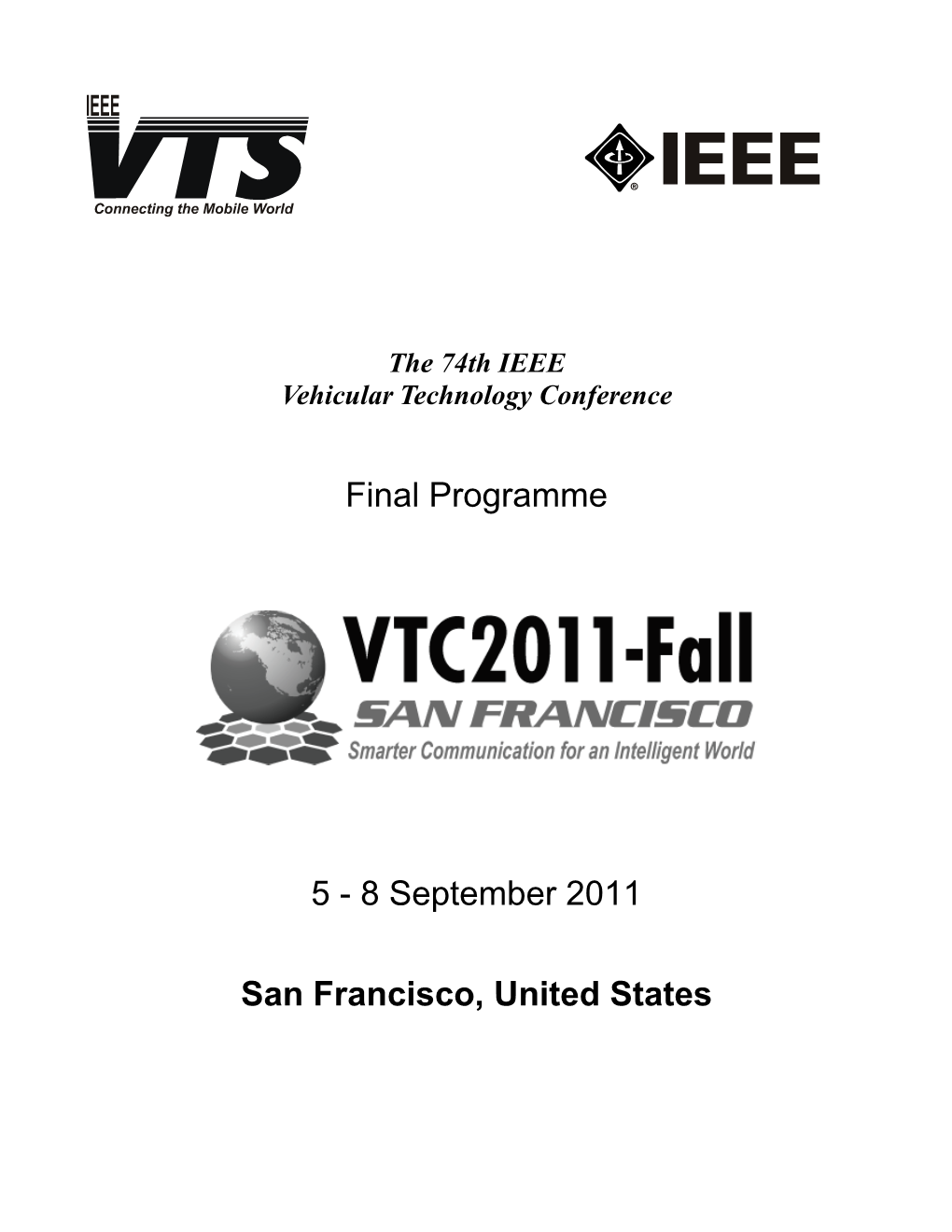 VTC2011-Fall Final Program