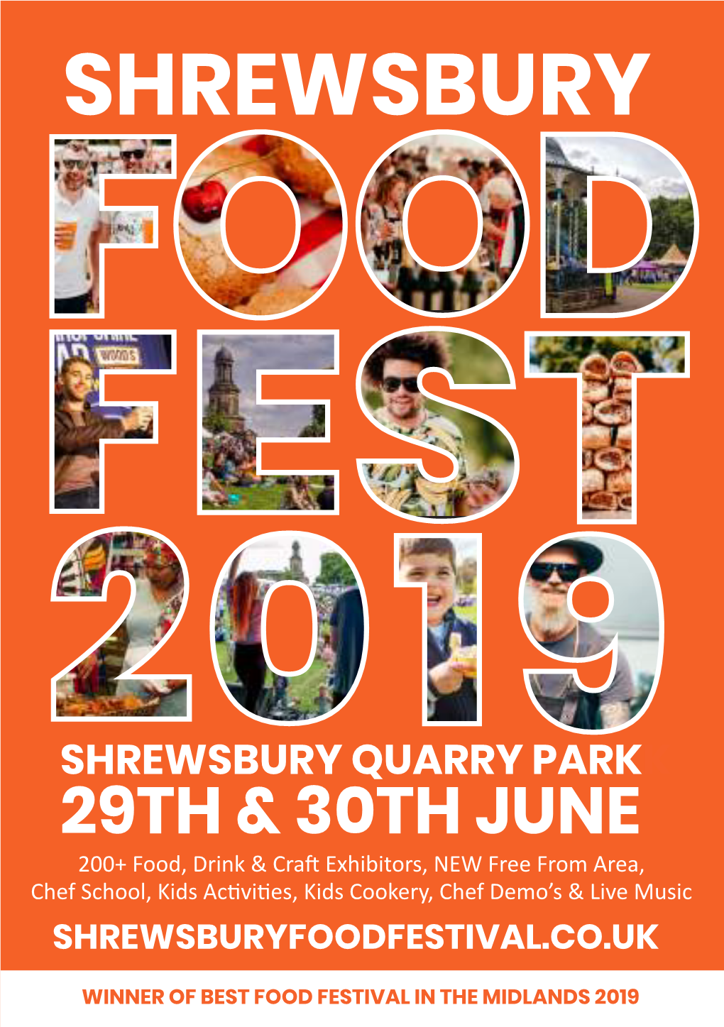 Shrewsbury Food Festival, TV Screens