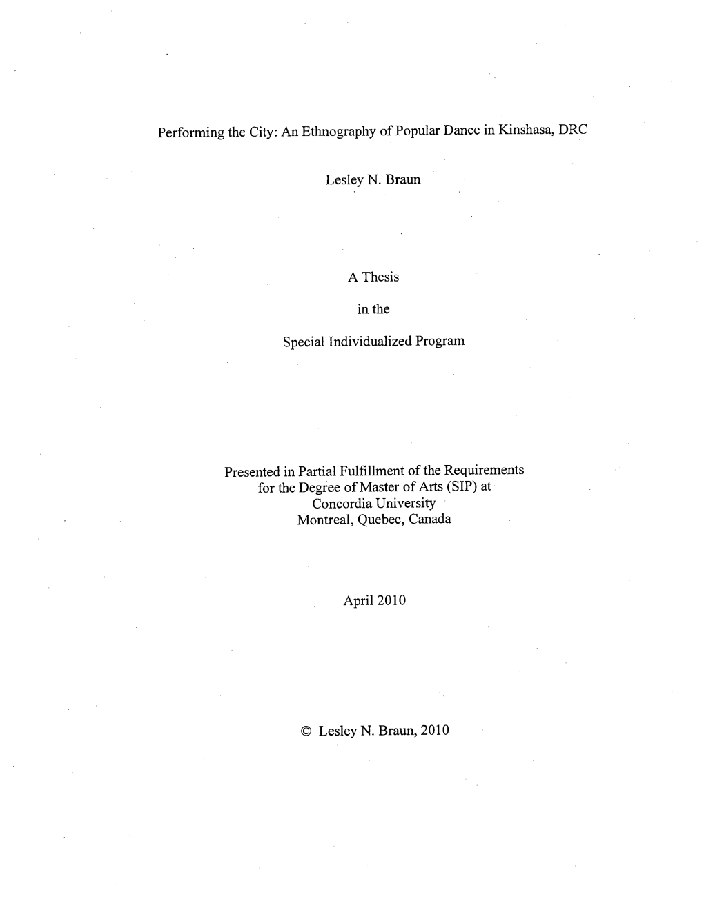 Proquest Dissertations