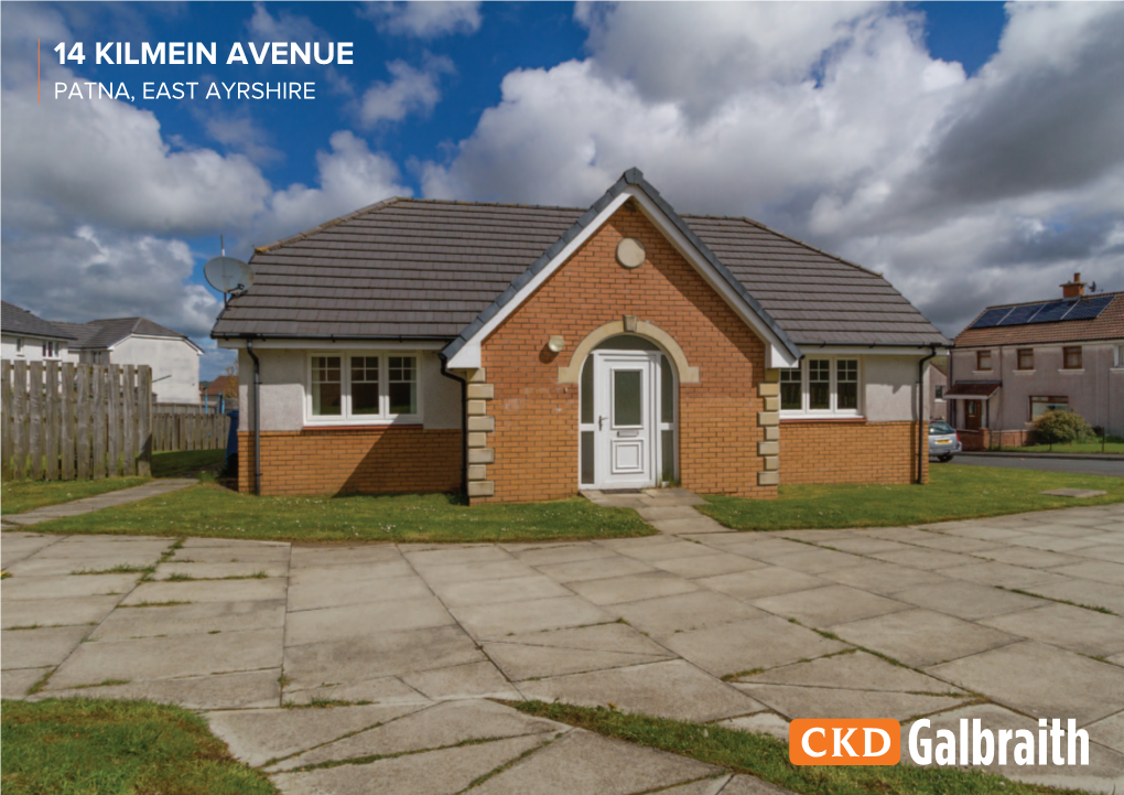 14 Kilmein Avenue Patna, East Ayrshire 14 Kilmein Avenue Patna, East Ayrshire Ka6 7Pe