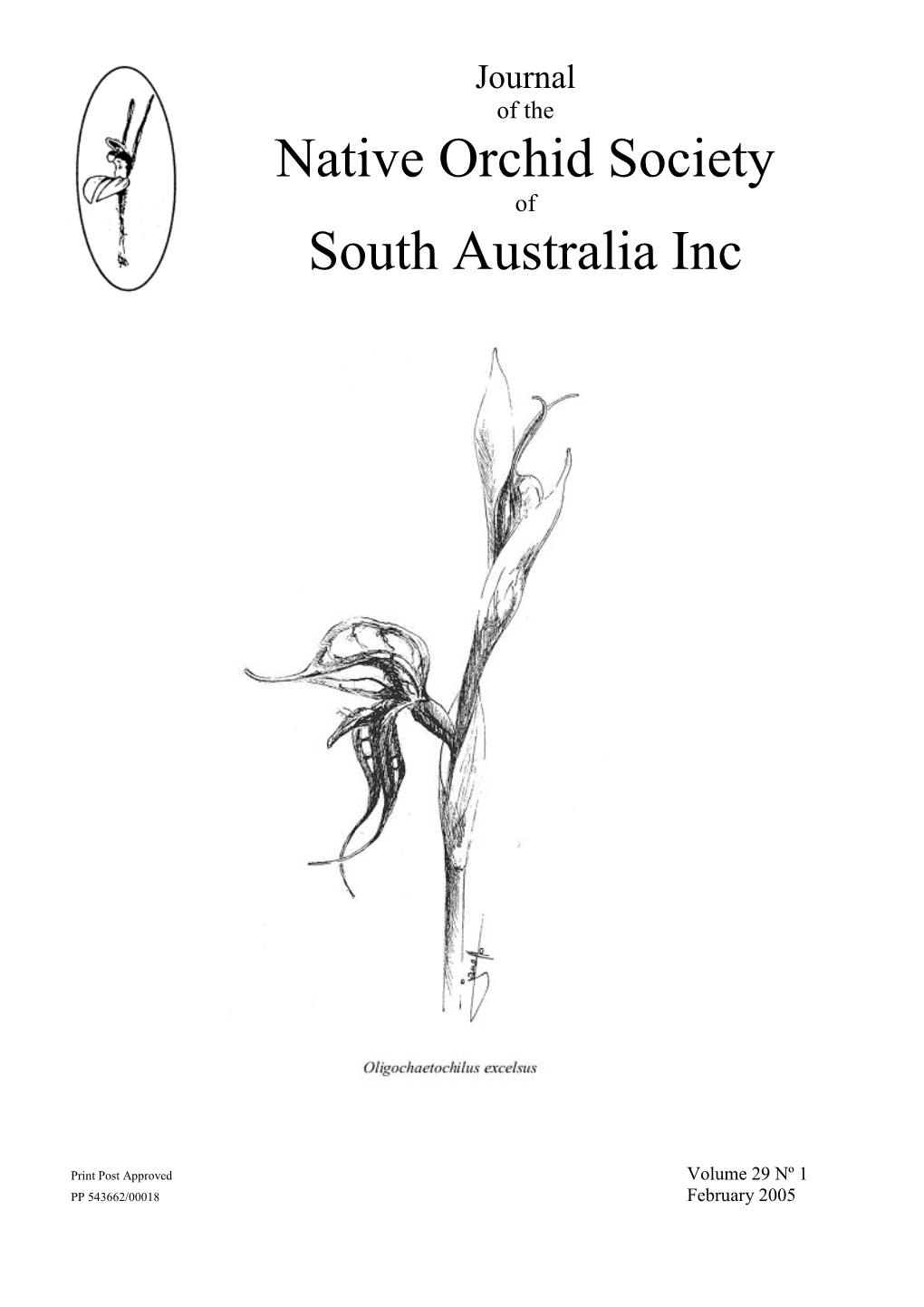 Native Orchid Society South Australia