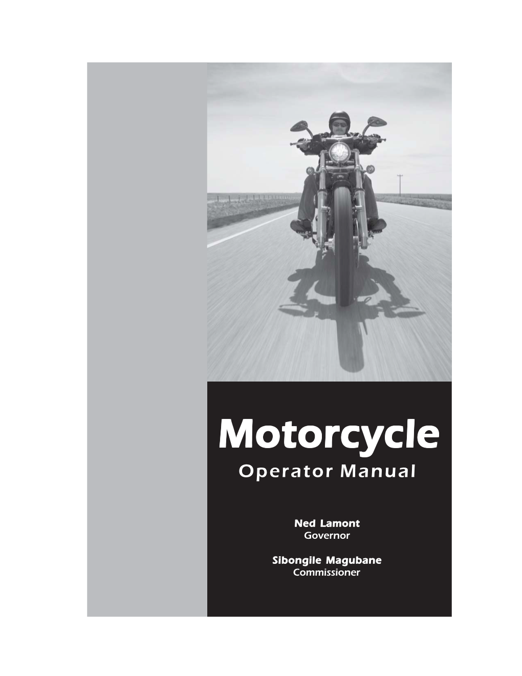 Motorcycle Operator Manual