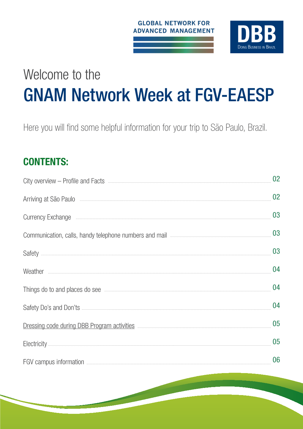 GNAM Network Week at FGV-EAESP