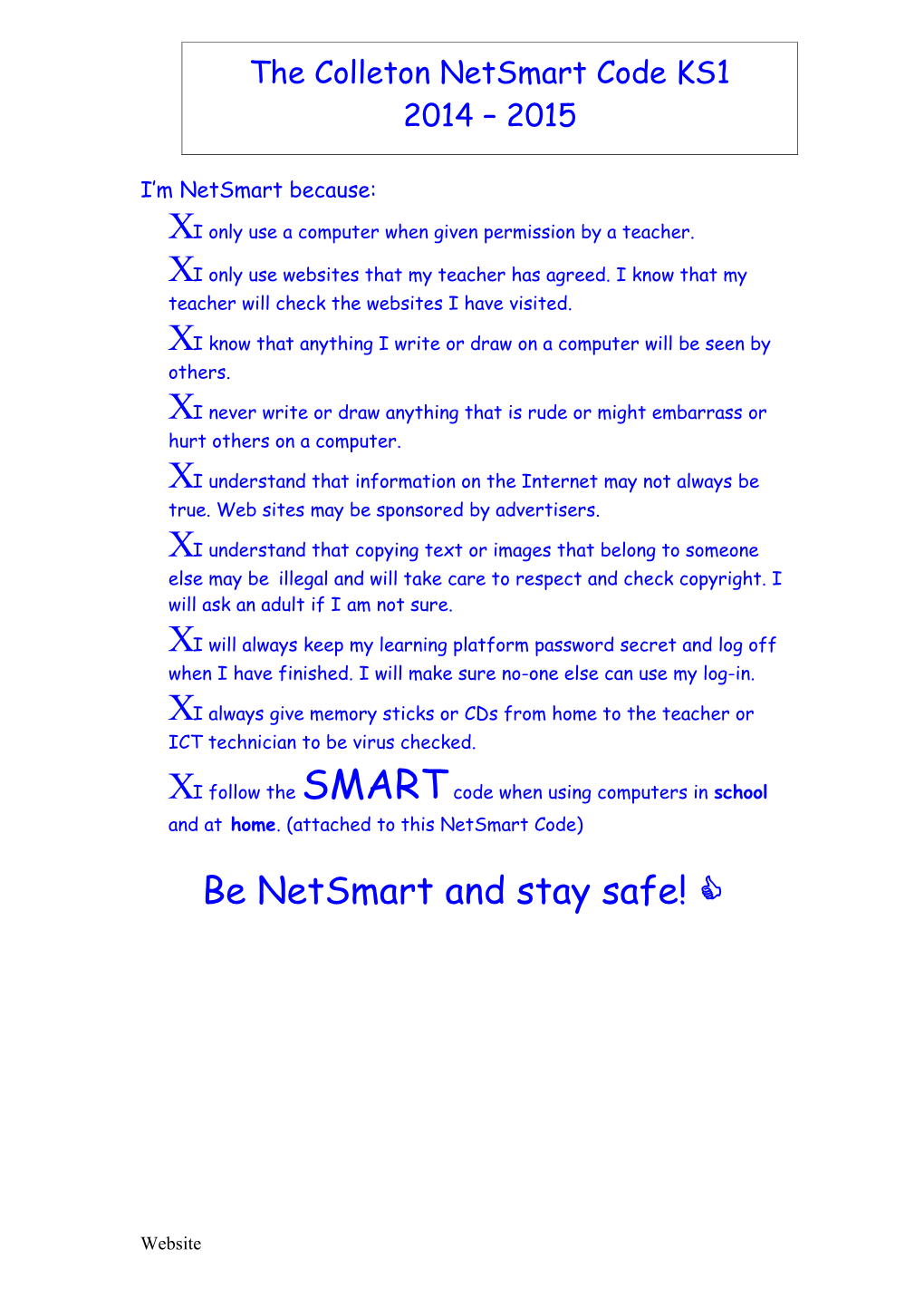 Our Netsmart Code of Practice