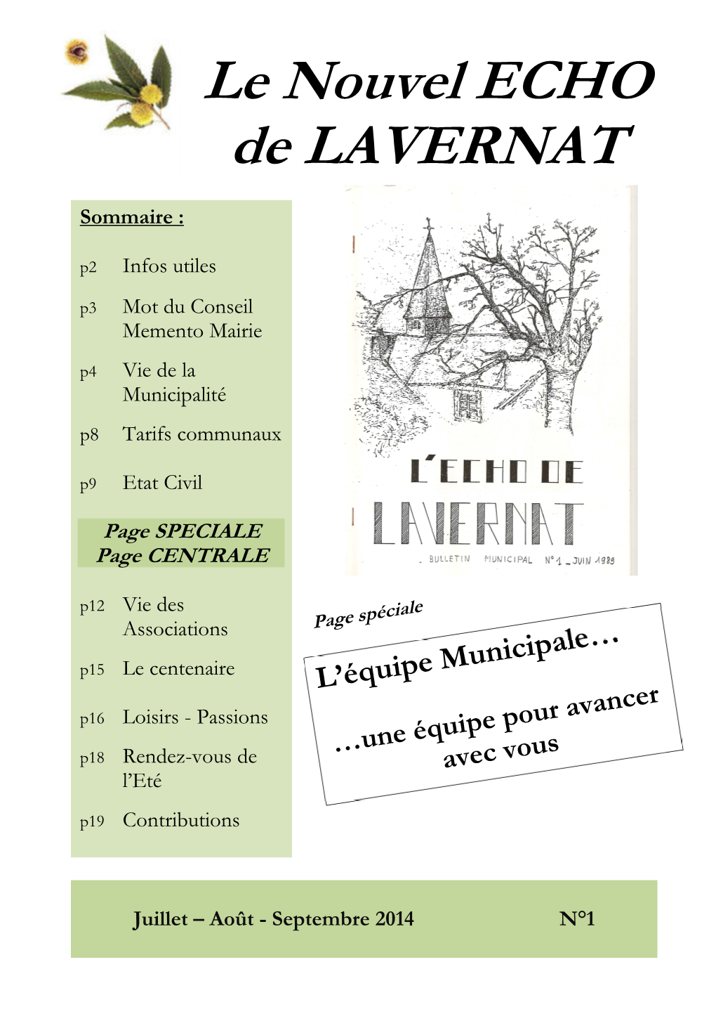 Bulletin Municipal Été 2014 V8