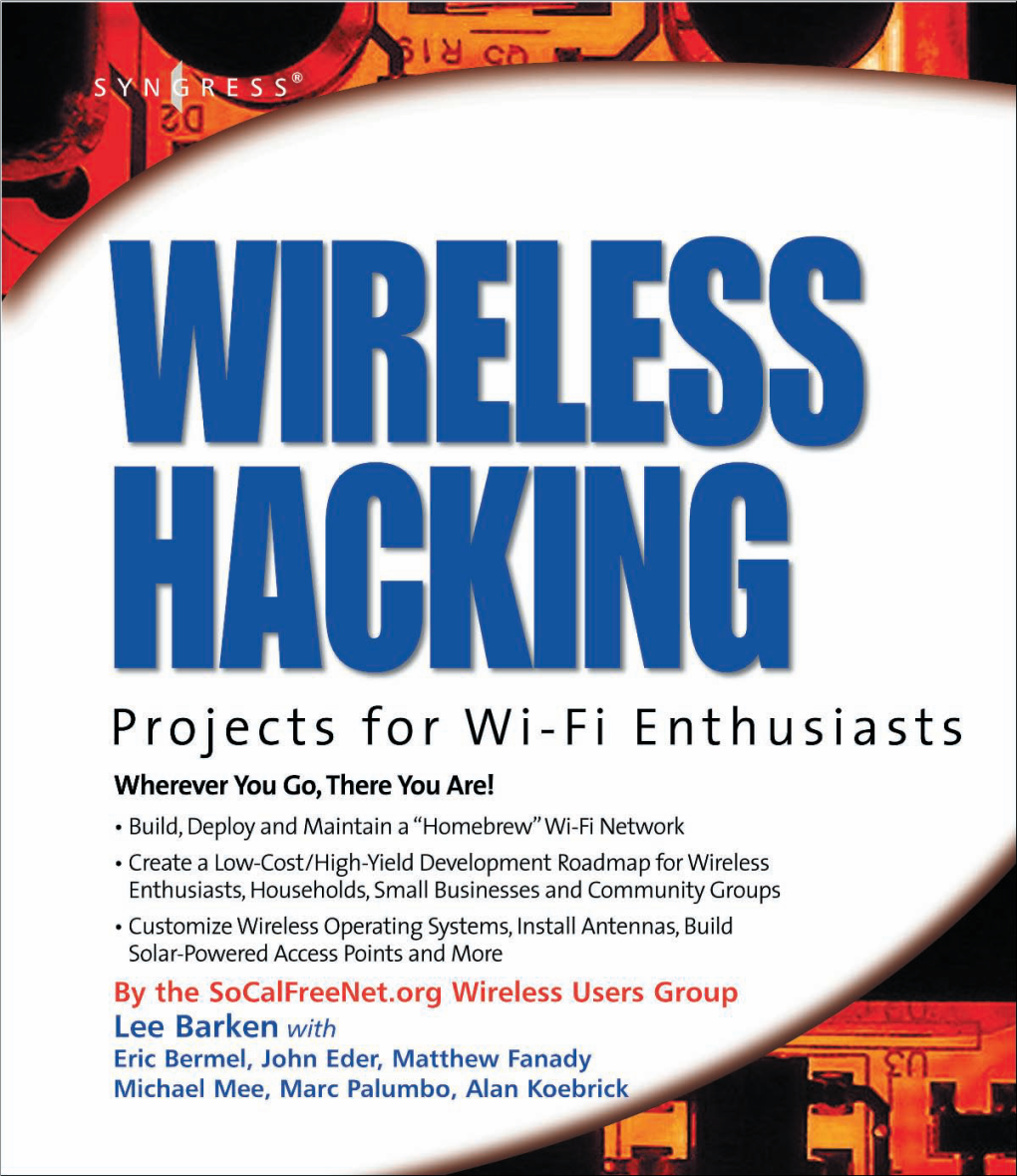 Wireless Hacking Projects for Wi-Fi Enthusiasts.Pdf