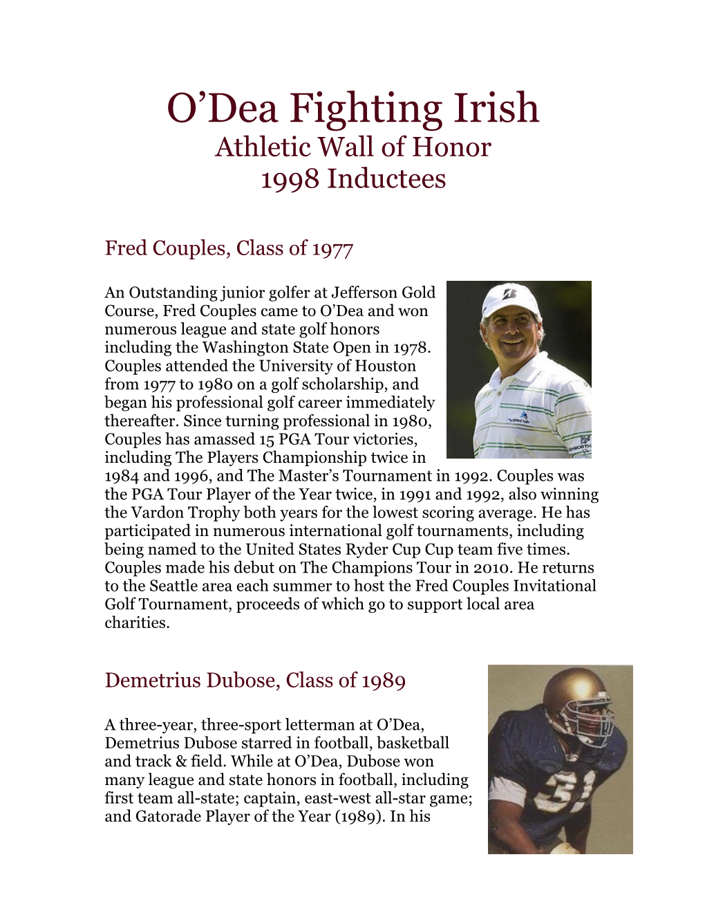 O'dea Fighting Irish