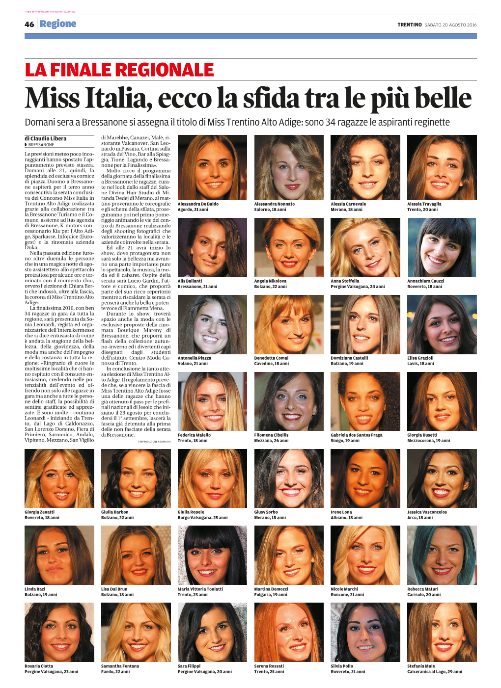 Miss Italia, Ecco La Sfida Tra Le Più Belle