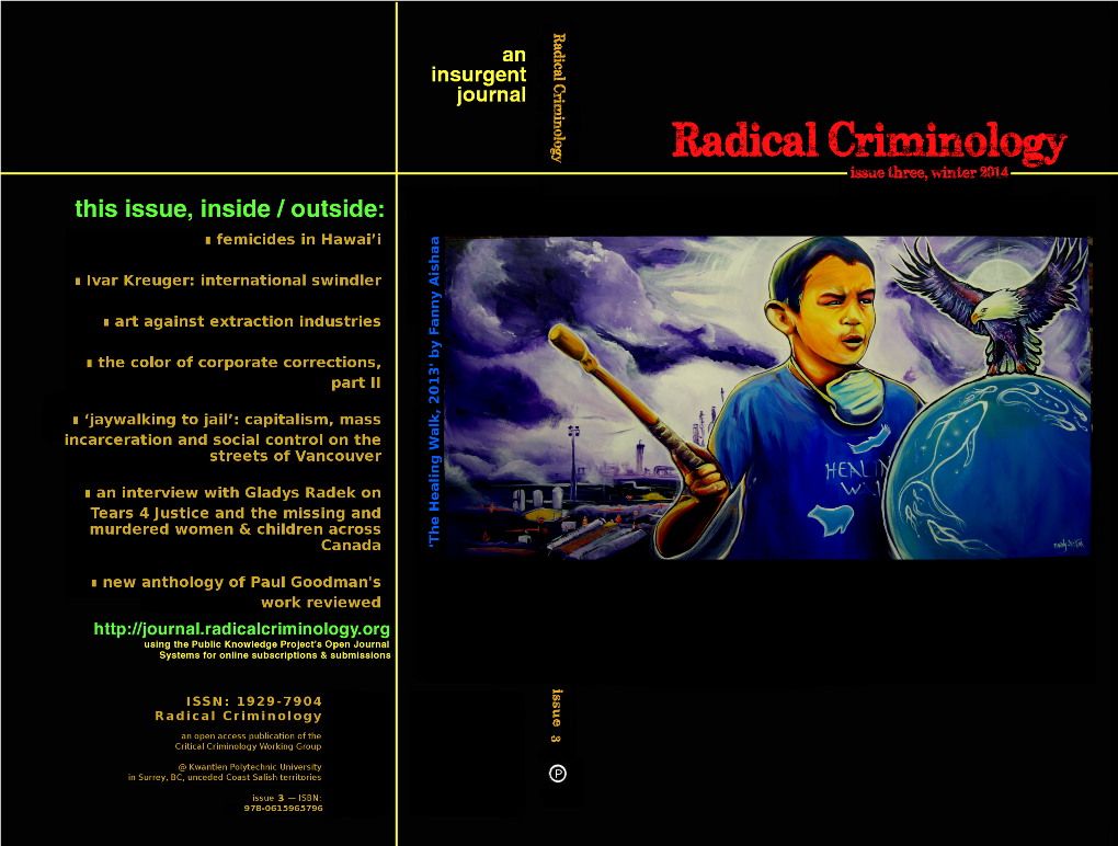 Radicalcriminology Issue3 Colo