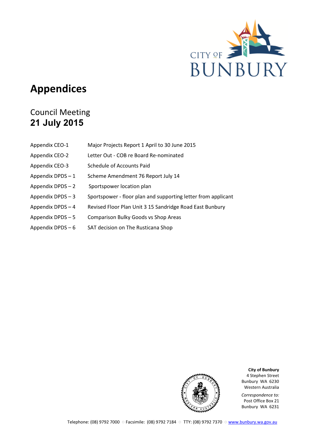 150721 Combined Appendices.Pdf