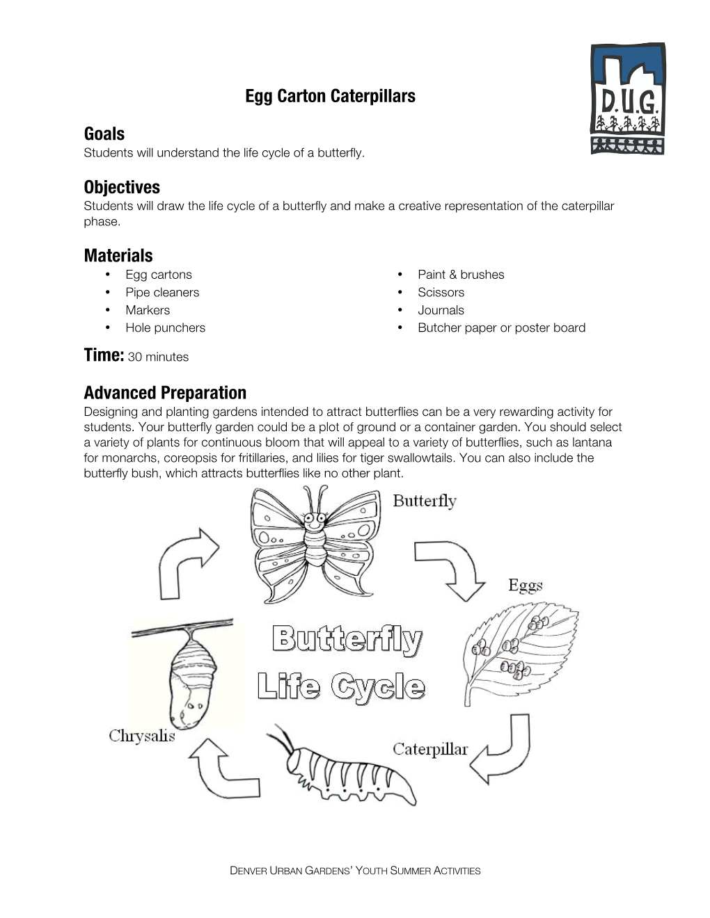 Egg Carton Caterpillars