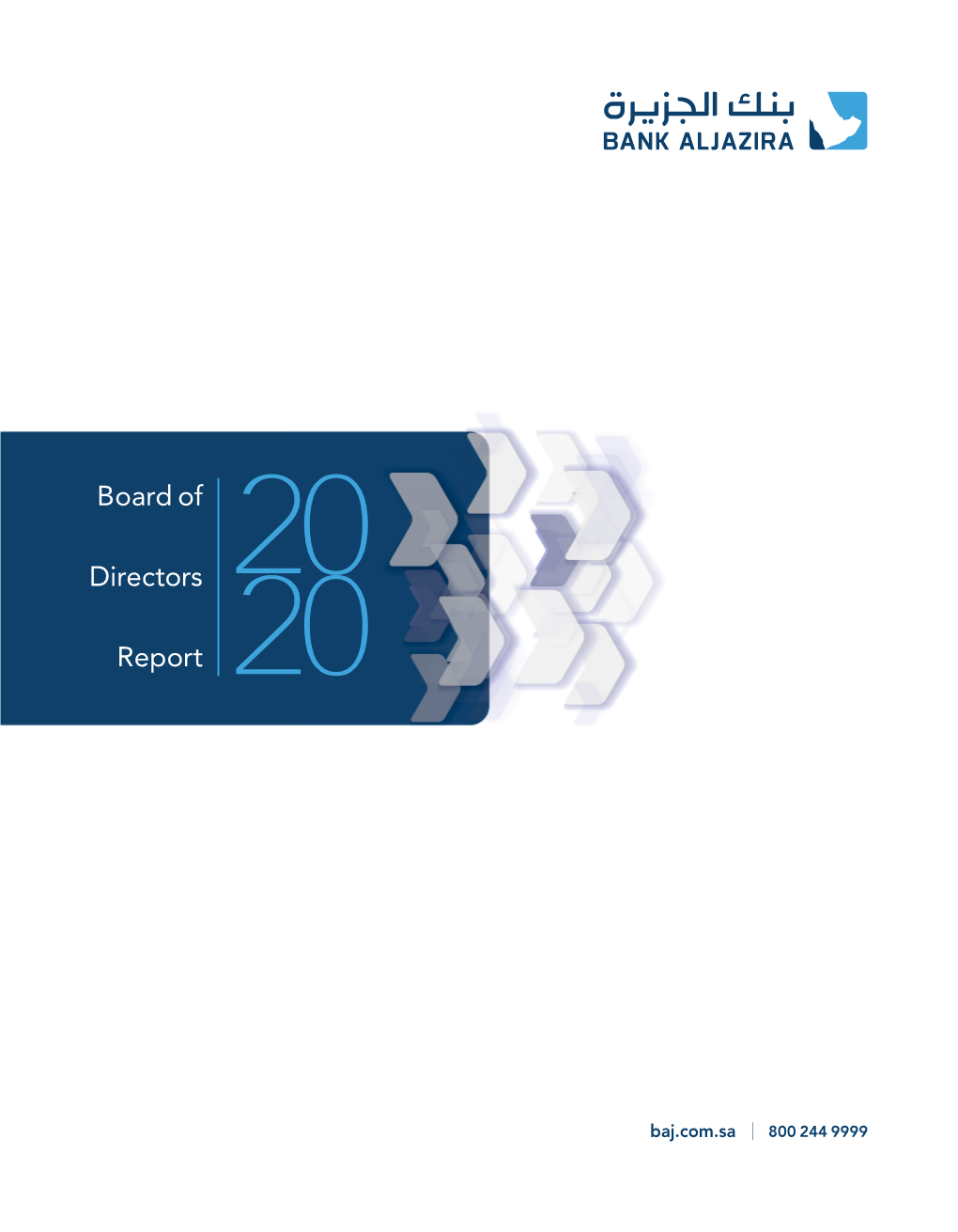 Bank Aljazira Board of Directors Report 2020